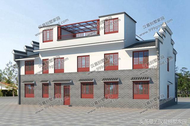 5種不同風格的別墅設計圖，看你中意哪一款