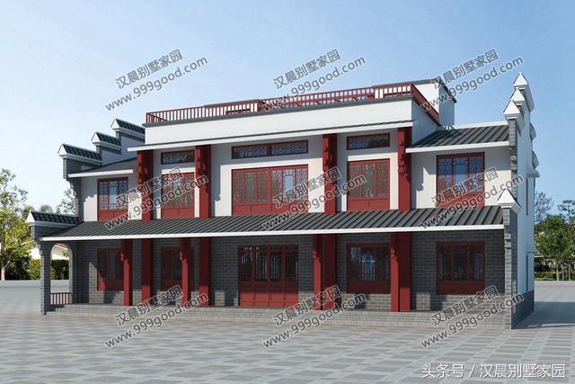 5種不同風格的別墅設計圖，看你中意哪一款