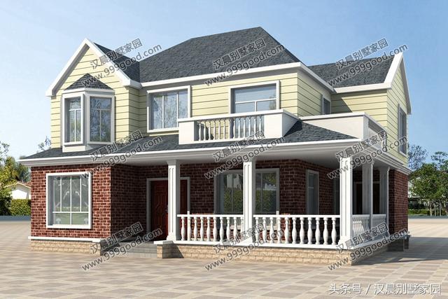 5種不同風格的別墅設計圖，看你中意哪一款