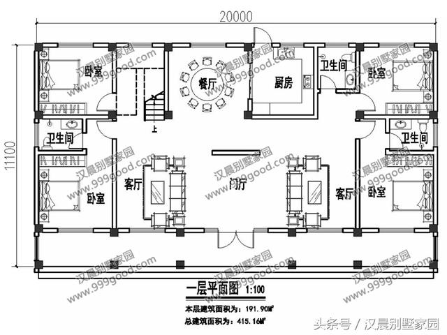 5種不同風格的別墅設計圖，看你中意哪一款