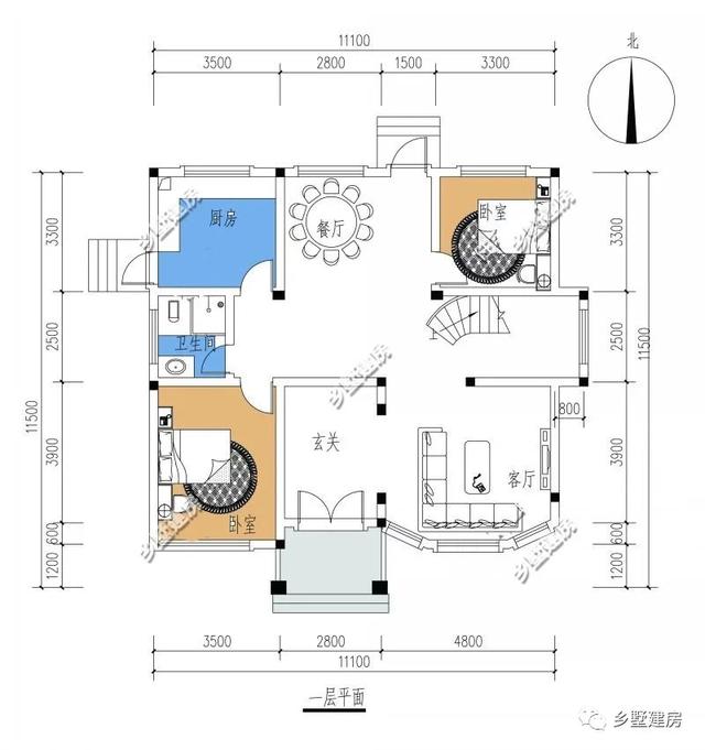 幾款時(shí)下正流行的農(nóng)村自建房設(shè)計(jì)圖房型，感興趣的朋友可以看看啦