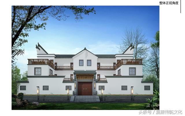 三層中式別墅設(shè)計(jì)圖，簡(jiǎn)約大氣，真正的豪宅