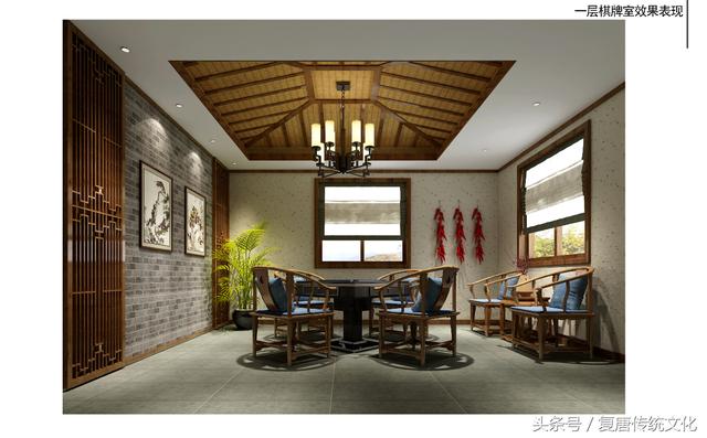 三層中式別墅設(shè)計(jì)圖，簡(jiǎn)約大氣，真正的豪宅