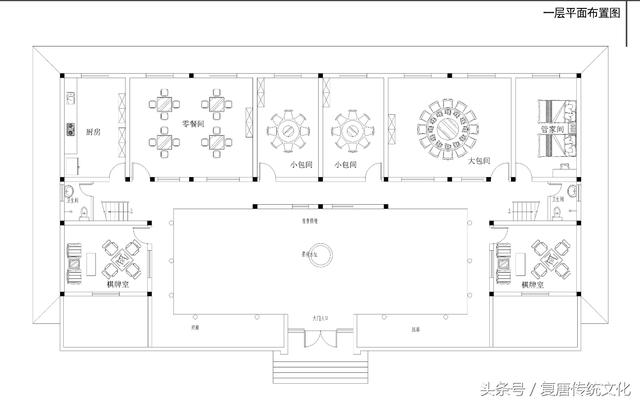 三層中式別墅設(shè)計(jì)圖，簡(jiǎn)約大氣，真正的豪宅