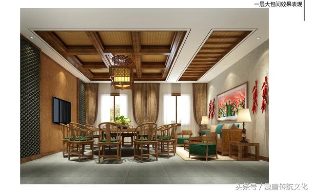 三層中式別墅設(shè)計(jì)圖，簡(jiǎn)約大氣，真正的豪宅