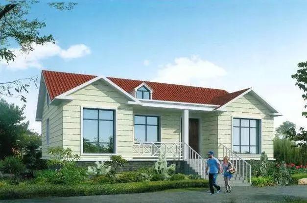 鄉(xiāng)村一層房屋設(shè)計(jì)，專為父母設(shè)計(jì)的養(yǎng)老房