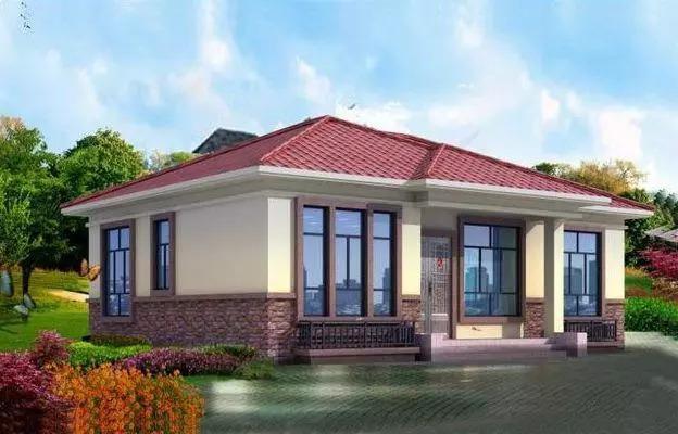 鄉(xiāng)村一層房屋設(shè)計(jì)，專為父母設(shè)計(jì)的養(yǎng)老房