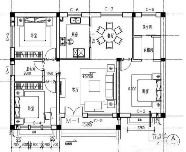 鄉(xiāng)村一層房屋設(shè)計(jì)，專為父母設(shè)計(jì)的養(yǎng)老房