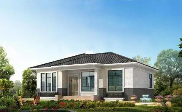 鄉(xiāng)村一層房屋設(shè)計(jì)，專為父母設(shè)計(jì)的養(yǎng)老房