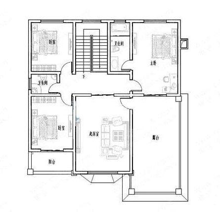 二層農(nóng)村自建房設(shè)計(jì)圖，大氣又實(shí)用，適應(yīng)性更強(qiáng)