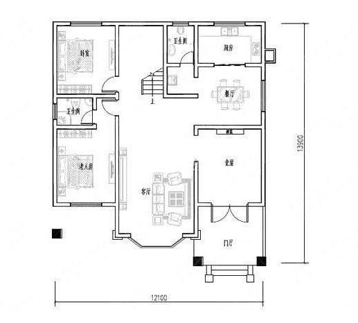 二層農(nóng)村自建房設(shè)計(jì)圖，大氣又實(shí)用，適應(yīng)性更強(qiáng)