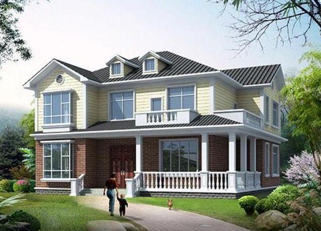 二層農(nóng)村自建房設(shè)計(jì)圖，大氣又實(shí)用，適應(yīng)性更強(qiáng)