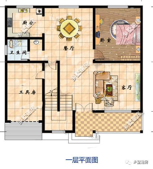 這幾款自建別墅設(shè)計(jì)，性價(jià)比挺高的，主體造價(jià)20萬(wàn)左右