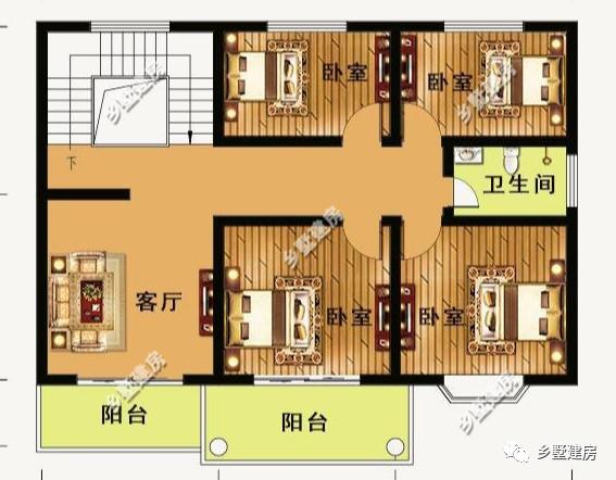 這幾款自建別墅設(shè)計(jì)，性價(jià)比挺高的，主體造價(jià)20萬(wàn)左右