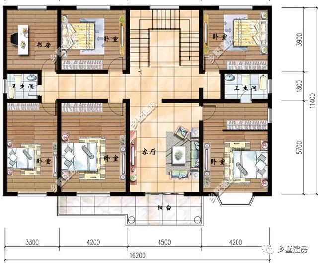 農(nóng)村別墅設計圖，色系也很重要，現(xiàn)推薦2款流行色隨便選