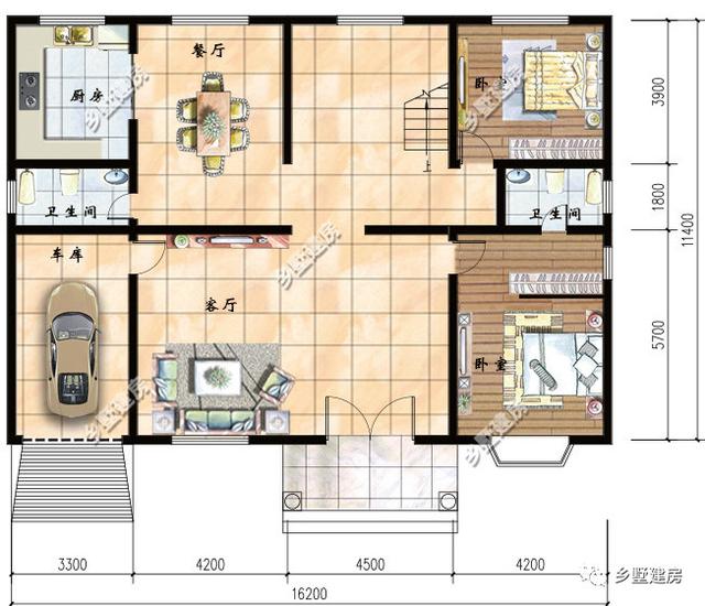 農(nóng)村別墅設計圖，色系也很重要，現(xiàn)推薦2款流行色隨便選
