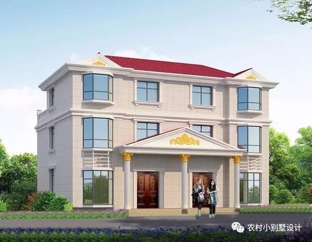 58款兄弟雙拼農(nóng)村別墅圖片來(lái)襲，自建雙拼的可以參考哦