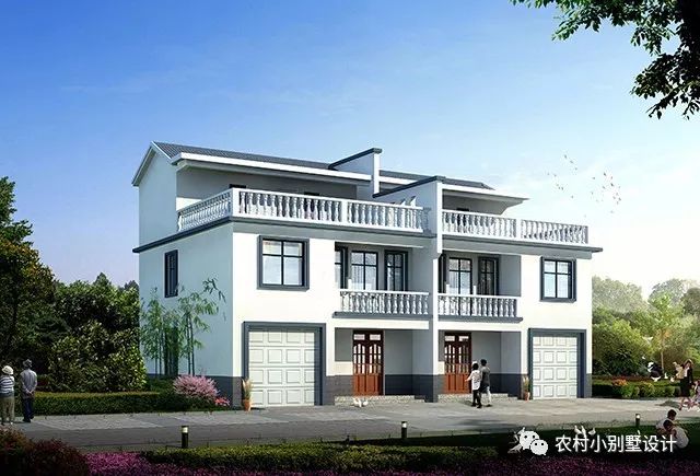 58款兄弟雙拼農(nóng)村別墅圖片來(lái)襲，自建雙拼的可以參考哦