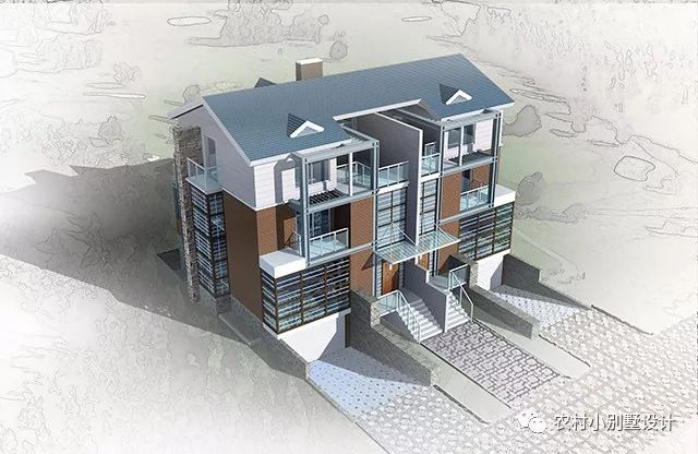 58款兄弟雙拼農(nóng)村別墅圖片來(lái)襲，自建雙拼的可以參考哦