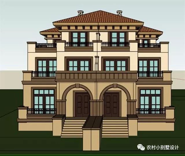 58款兄弟雙拼農(nóng)村別墅圖片來(lái)襲，自建雙拼的可以參考哦