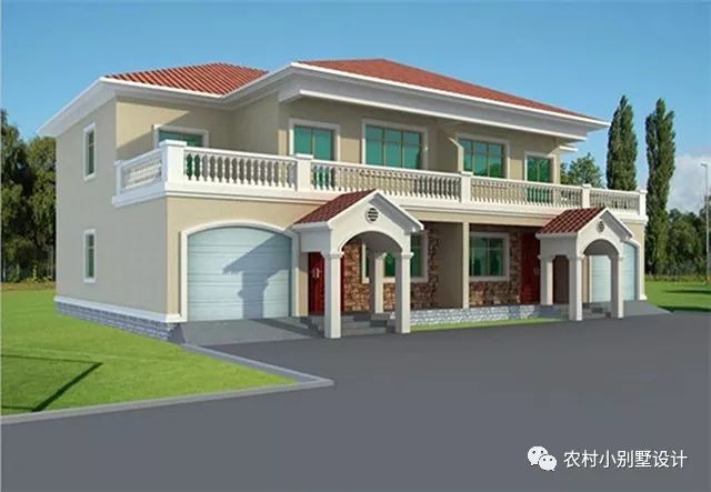 58款兄弟雙拼農(nóng)村別墅圖片來(lái)襲，自建雙拼的可以參考哦