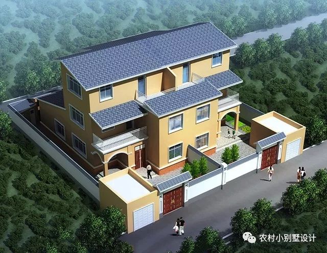 58款兄弟雙拼農(nóng)村別墅圖片來(lái)襲，自建雙拼的可以參考哦