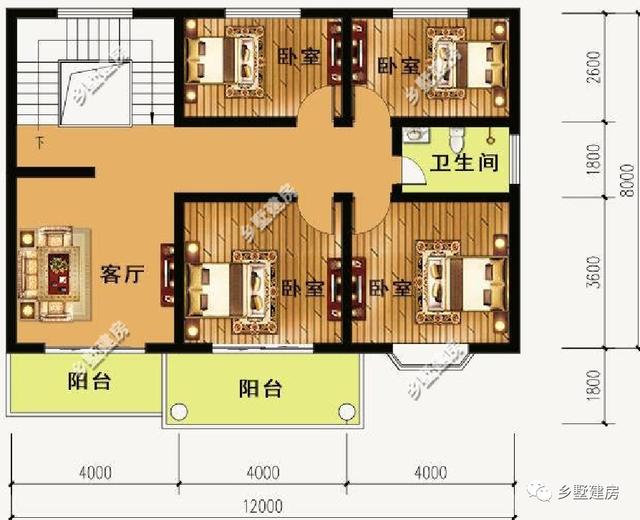 2款農(nóng)村二層小別墅設(shè)計(jì)圖，歐式風(fēng)格還是中式風(fēng)格，你會(huì)怎么選擇
