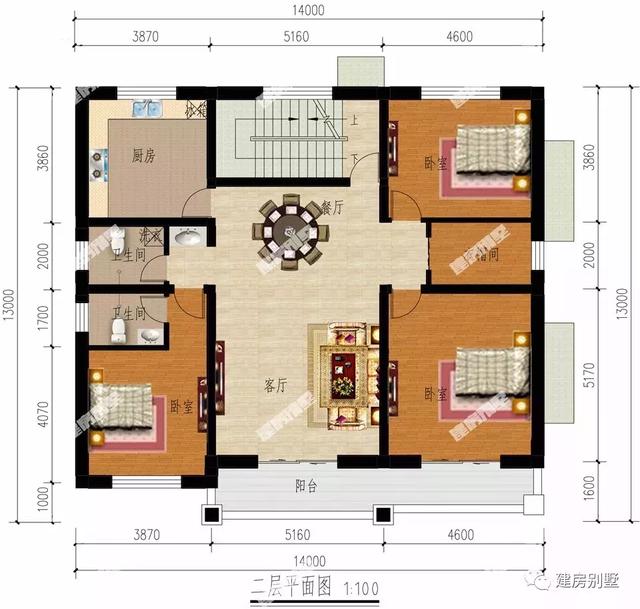 商住兩用的農(nóng)村自建房設(shè)計(jì)戶型，不僅可以自住，還能做點(diǎn)小生意