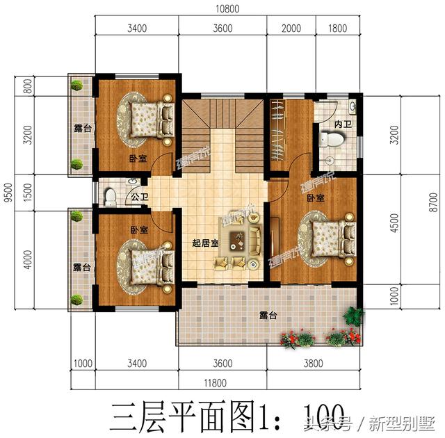 小宅基地也能建豪宅，這款別墅設(shè)計(jì)圖就很好的詮釋了