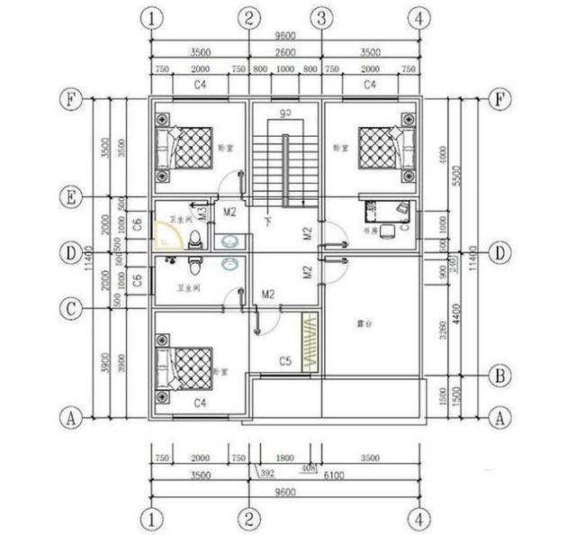 推薦三套小戶型的自建房設(shè)計方案，建筑占地120平米以下，三款戶型任你來挑