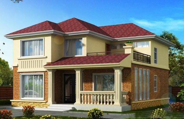 推薦三套小戶型的自建房設(shè)計方案，建筑占地120平米以下，三款戶型任你來挑