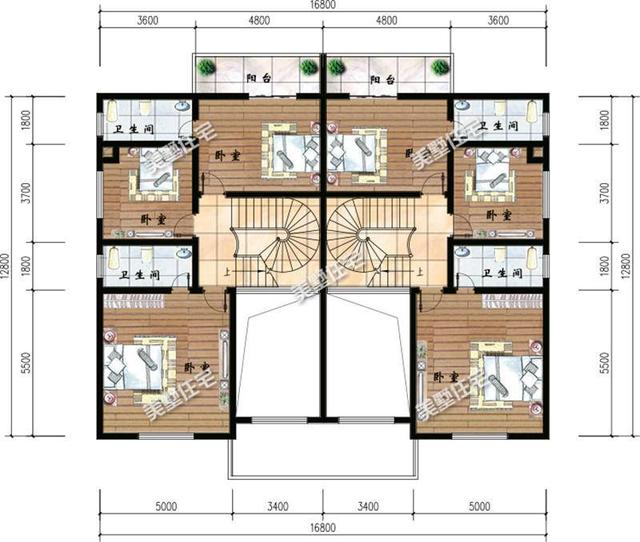 推薦5套建的最多的農(nóng)村別墅設(shè)計(jì)圖，超值超好的戶型，各有各的特點(diǎn)