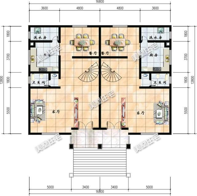 推薦5套建的最多的農(nóng)村別墅設(shè)計(jì)圖，超值超好的戶型，各有各的特點(diǎn)