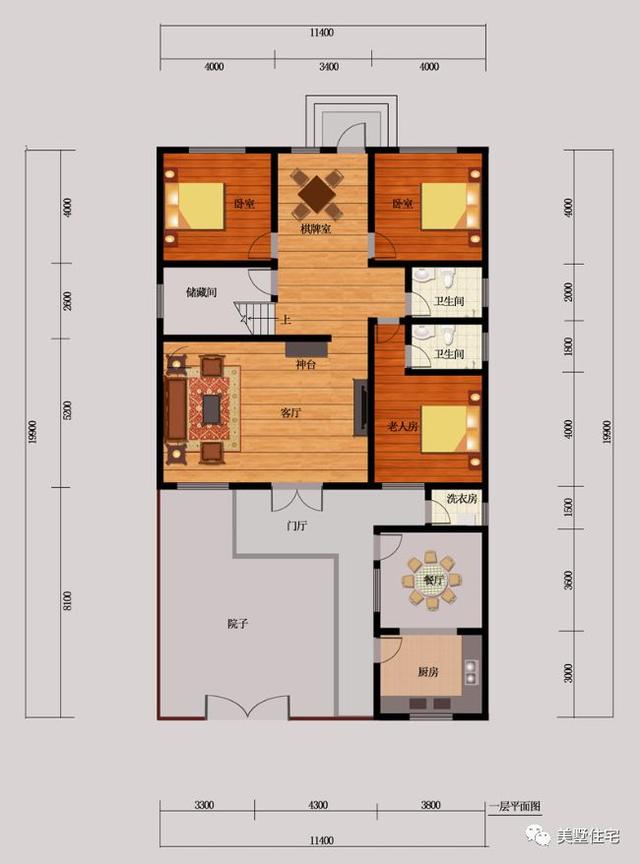 推薦5款帶棋牌室的農(nóng)村自建別墅設(shè)計(jì)圖，布局好外觀靚，村里人肯定羨慕