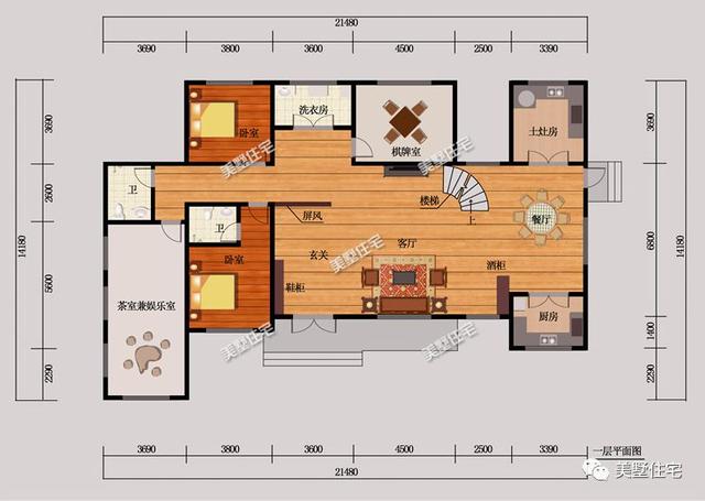 推薦5款帶棋牌室的農(nóng)村自建別墅設(shè)計(jì)圖，布局好外觀靚，村里人肯定羨慕