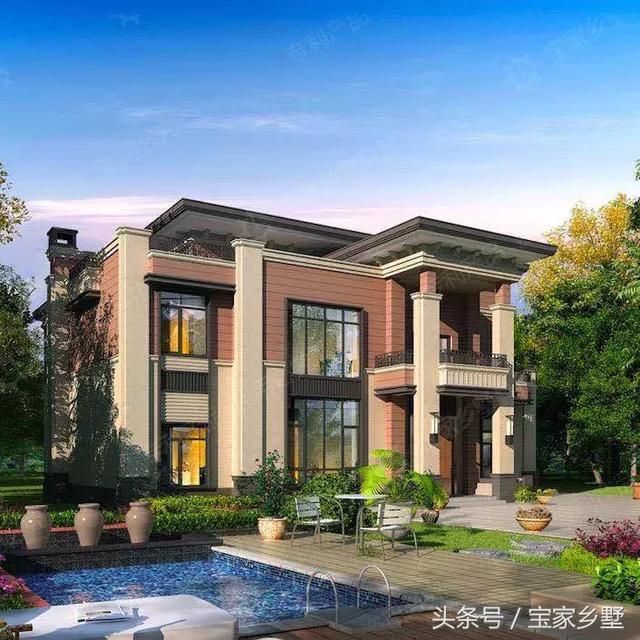 13款農(nóng)村別墅設(shè)計(jì)戶型推薦，各種款式都有，鄰居們紛紛羨慕