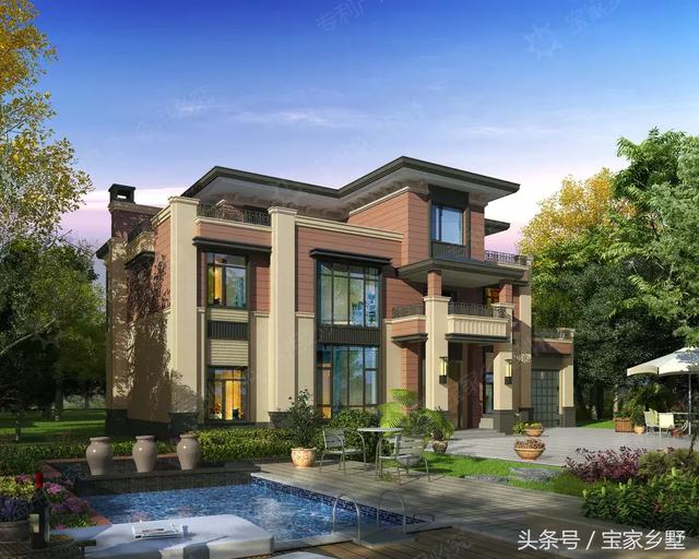 13款農(nóng)村別墅設(shè)計(jì)戶型推薦，各種款式都有，鄰居們紛紛羨慕