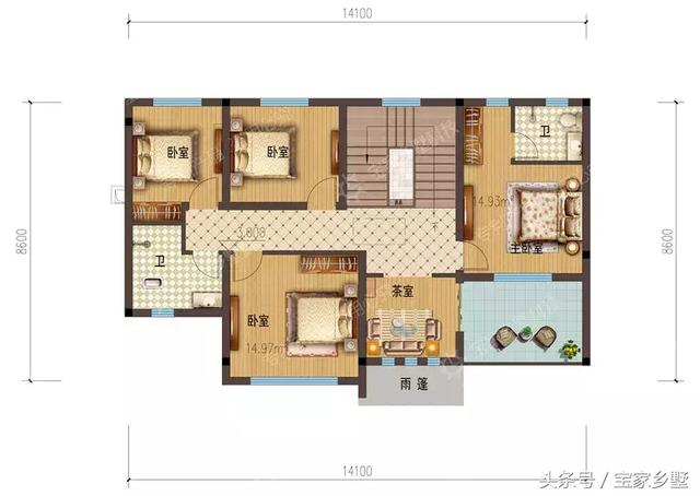 13款農(nóng)村別墅設(shè)計(jì)戶型推薦，各種款式都有，鄰居們紛紛羨慕