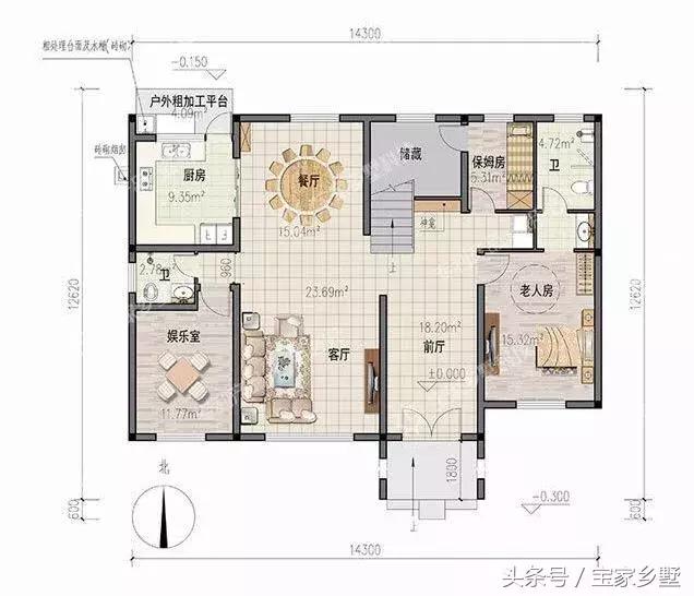 13款農(nóng)村別墅設(shè)計(jì)戶型推薦，各種款式都有，鄰居們紛紛羨慕