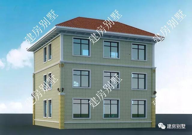 兩棟面寬同為12米的農(nóng)村自建房設(shè)計圖，戶型好，建的人很多