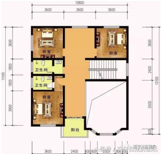 6款小戶型別墅設(shè)計圖，戶型好，布局贊