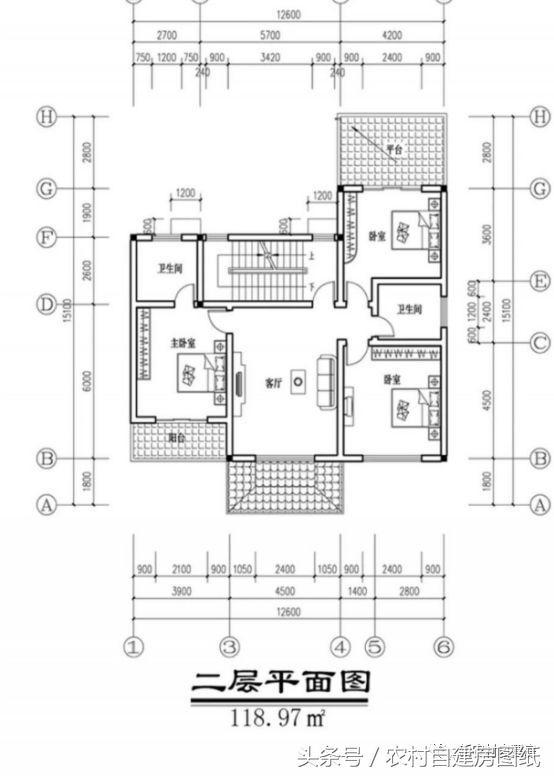 6款小戶型別墅設(shè)計圖，戶型好，布局贊