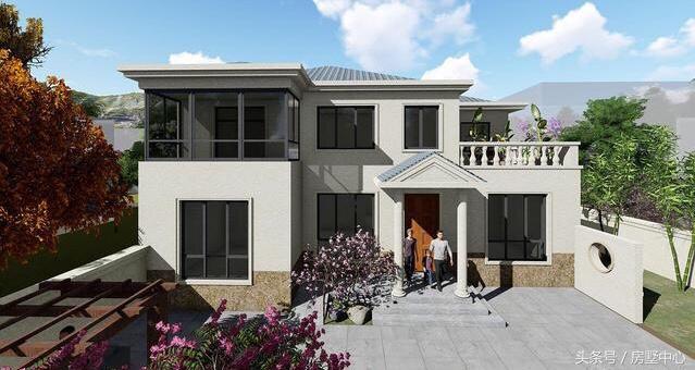 分享兩層簡歐風(fēng)格別墅設(shè)計圖，能滿足大部分農(nóng)村自建房要求