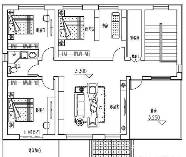 分享兩層簡歐風(fēng)格別墅設(shè)計圖，能滿足大部分農(nóng)村自建房要求