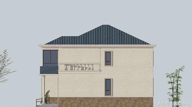 分享兩層簡歐風(fēng)格別墅設(shè)計圖，能滿足大部分農(nóng)村自建房要求