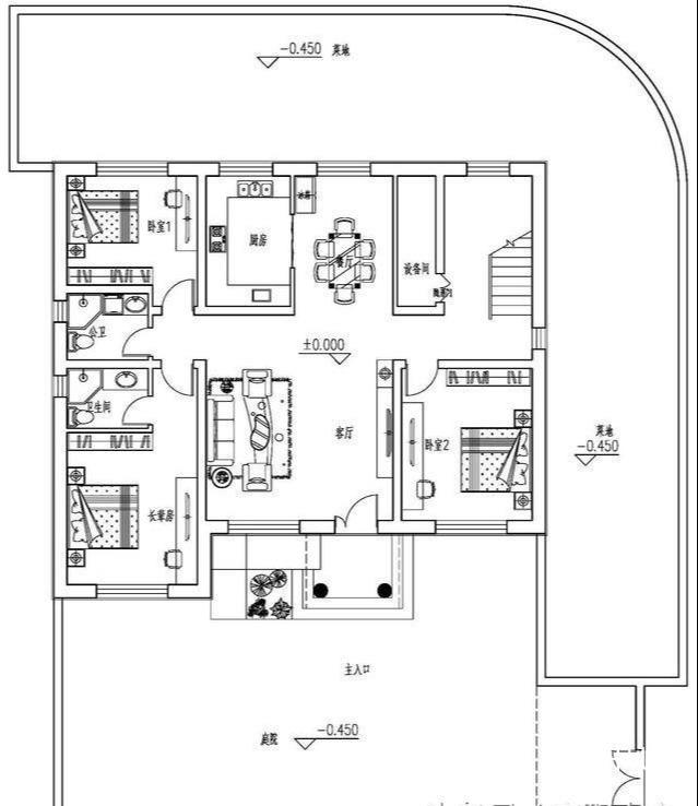 分享兩層簡歐風(fēng)格別墅設(shè)計圖，能滿足大部分農(nóng)村自建房要求