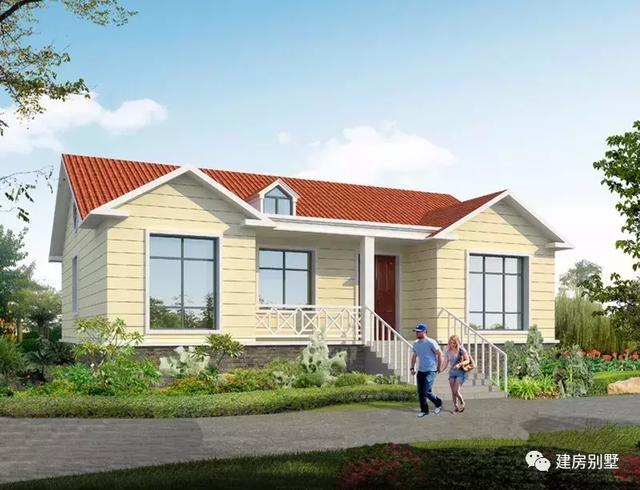 3棟經(jīng)典一層自建房設(shè)計(jì)圖，造價(jià)十幾萬(wàn)，是爸媽們喜歡的風(fēng)格