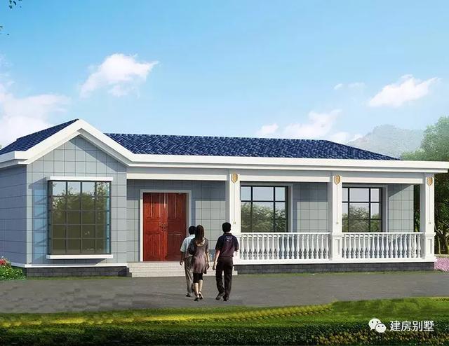 3棟經(jīng)典一層自建房設(shè)計(jì)圖，造價(jià)十幾萬(wàn)，是爸媽們喜歡的風(fēng)格