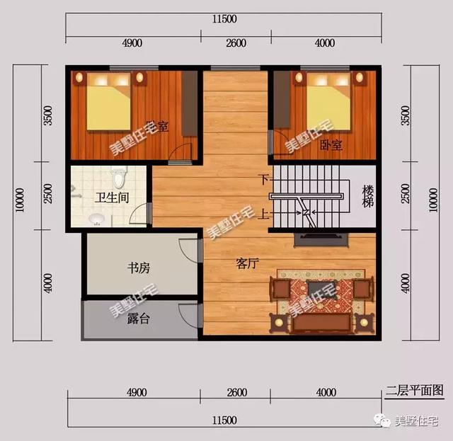 6套符合宅基地審批的農(nóng)村別墅設(shè)計(jì)圖，占地不超120平，整體大方精致