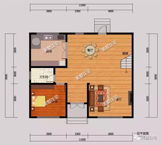6套符合宅基地審批的農(nóng)村別墅設(shè)計(jì)圖，占地不超120平，整體大方精致